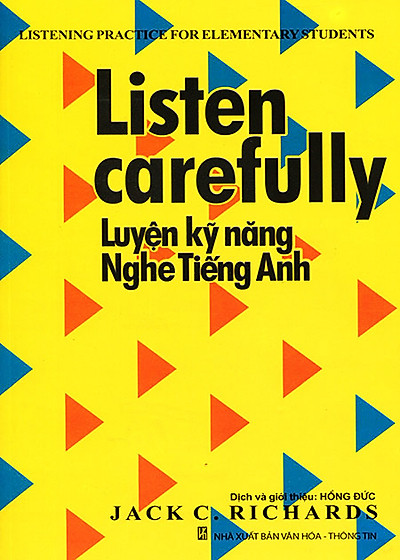 Bìa sách “Listen carefully”