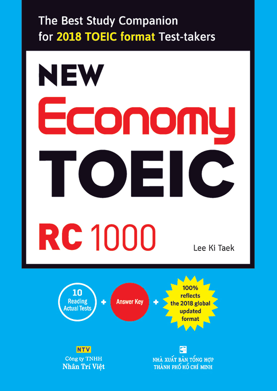 Cuốn sách Economy TOEIC Reading Comprehension 1000