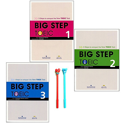 Trọn bộ 3 quyển “Big Step TOEIC”