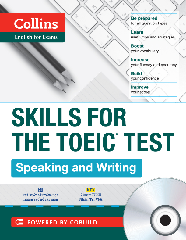 Bìa sách Skills for the TOEIC Test Speaking and Writing